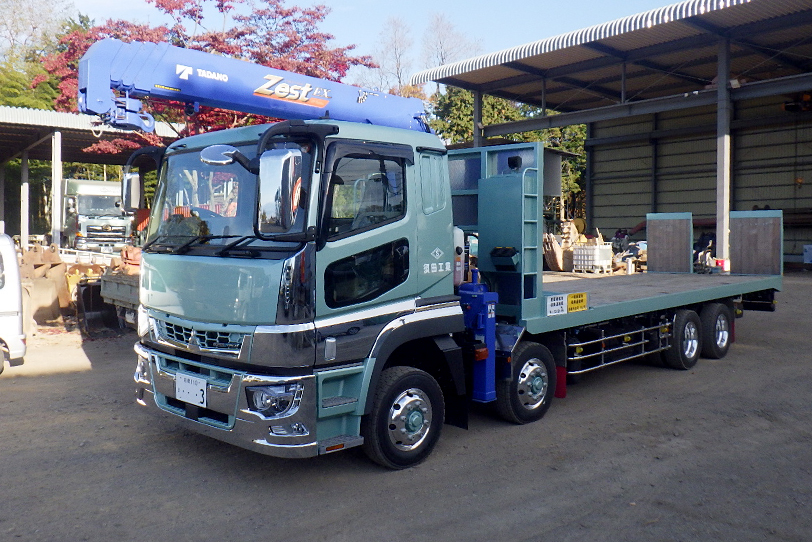 ユニック付トラック（21t）