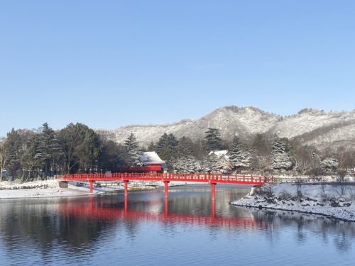 県立赤城公園　啄木鳥橋架替工事